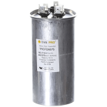 Titan Pro Round Dual Capacitor, 60+7.5MFD, 440/370V