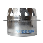 6" Nested Tab Collar for FiberGlass Duct, 30 ga, 36/Cs
