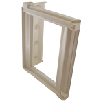 Drain Pan, 2 Row, N-Coil, 24.5