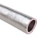 KM Insulated Flex-Vent, 9"x25' Silver Jacket R8 Bag
